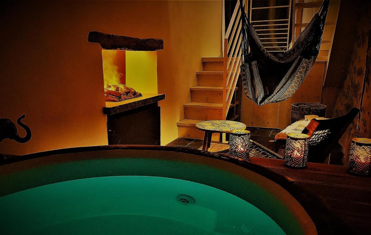 Au Vingtain - Appartement & Spa Atypique Brindas Ngoại thất bức ảnh