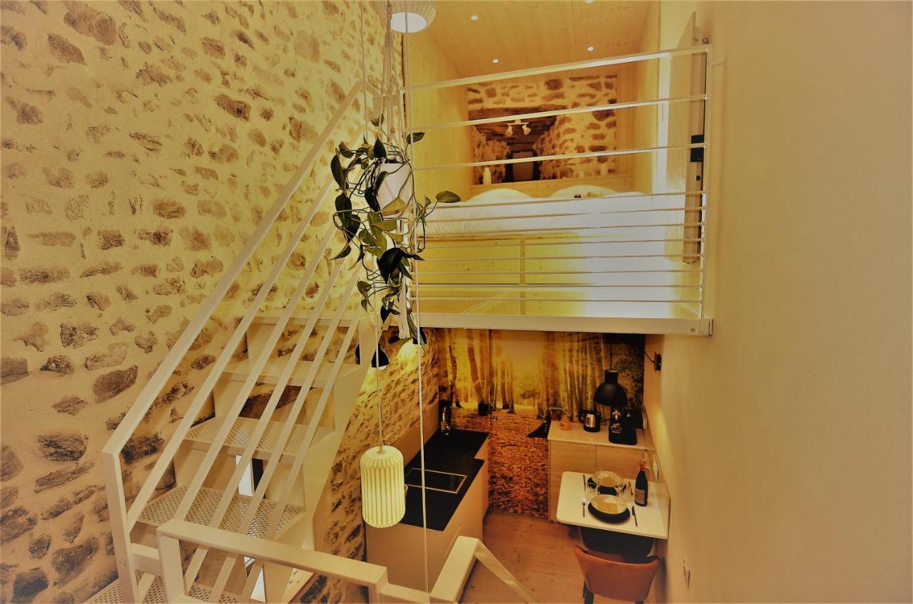 Au Vingtain - Appartement & Spa Atypique Brindas Ngoại thất bức ảnh